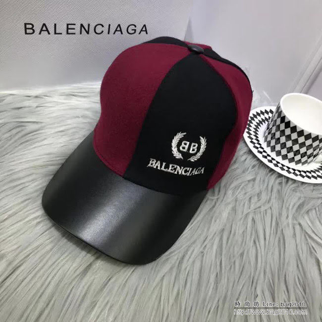 BALENCIAGA巴黎世家 秋冬新品 原版最新款鴨舌帽 海軍女裝帽 LLWJ6997